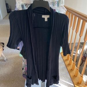 Short sleeve cardigan